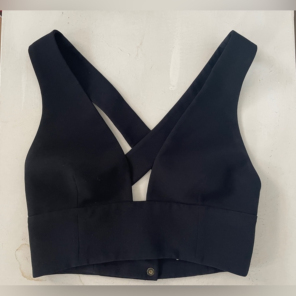 Black Wilfred Gerland Crop Top